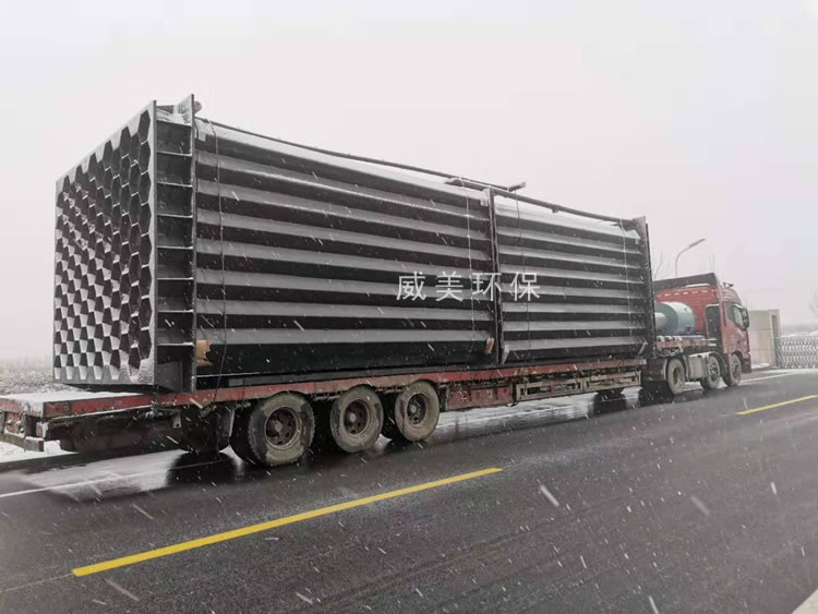 冒風(fēng)雪、戰(zhàn)嚴(yán)寒，2020新年伊始濕電除塵器發(fā)貨貴州